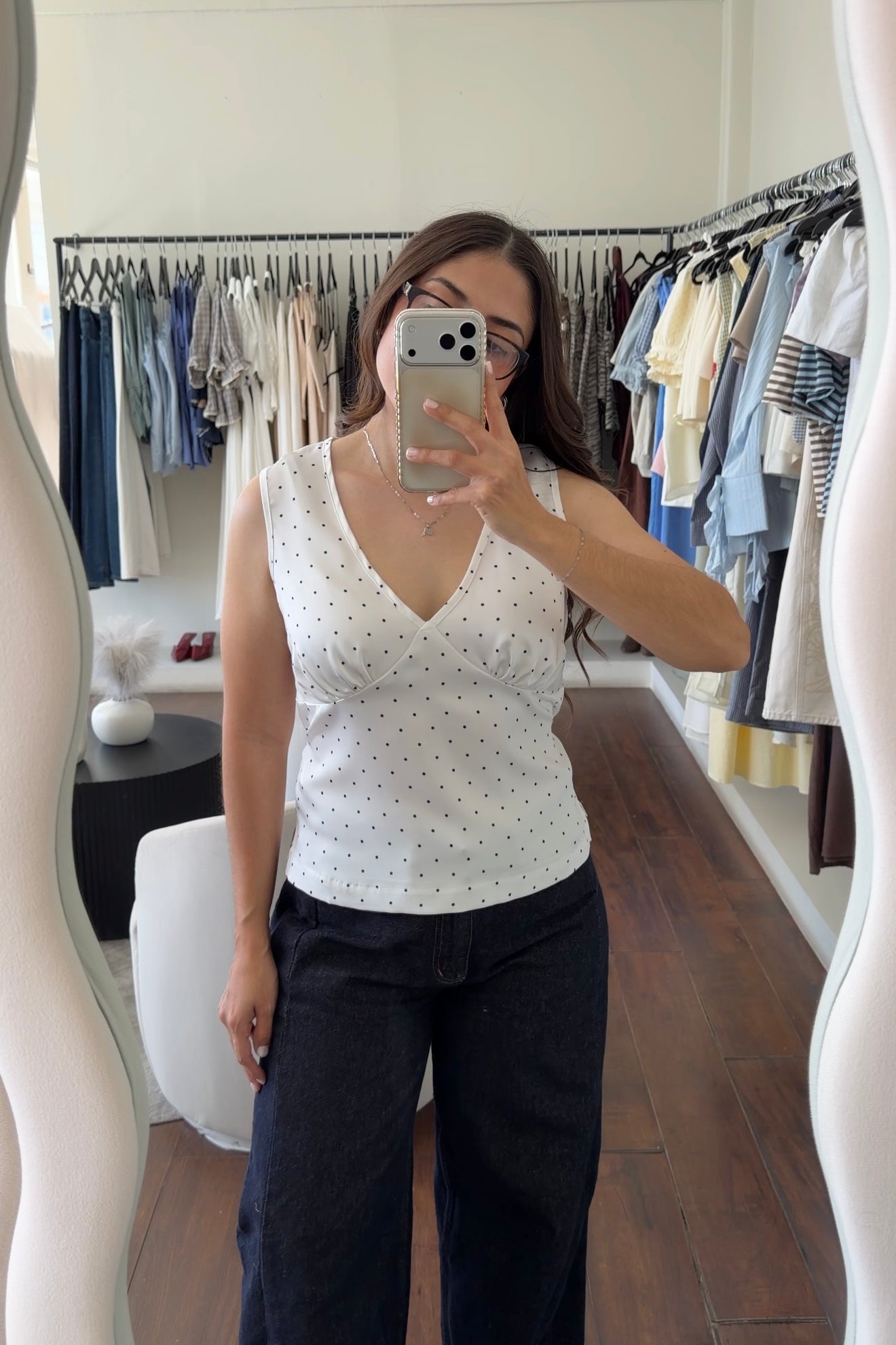Polka Dot Top