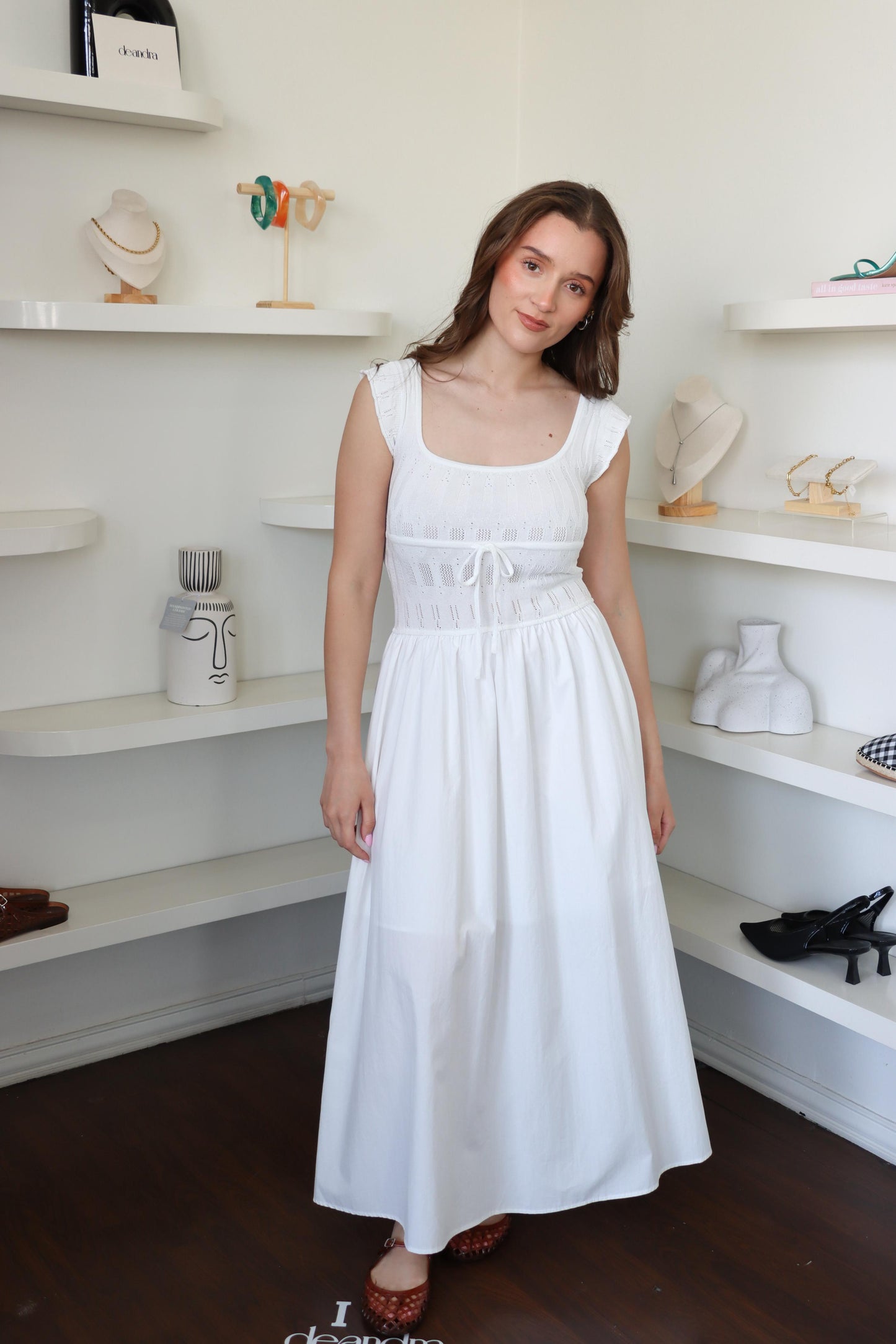Gina White Dress