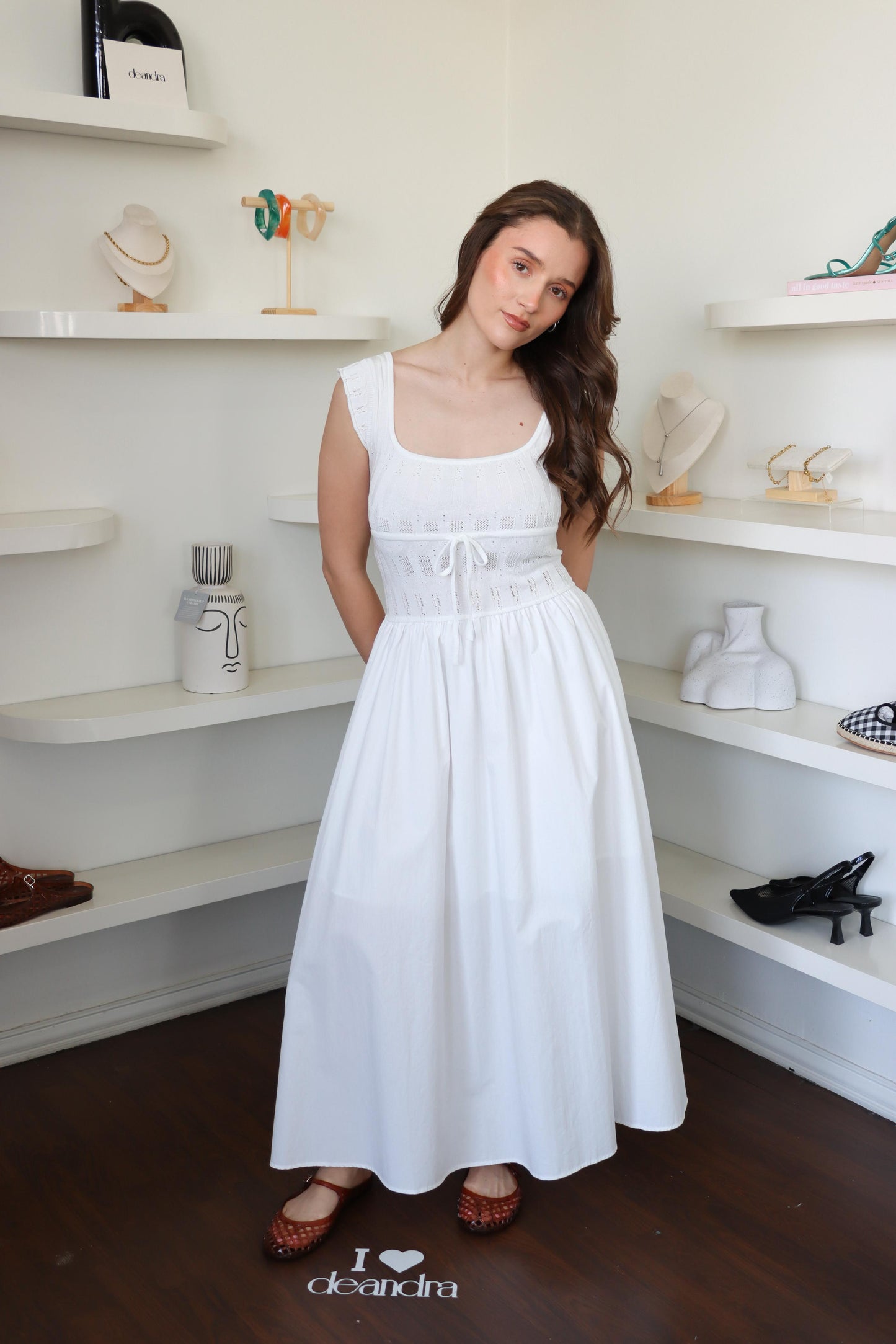 Gina White Dress