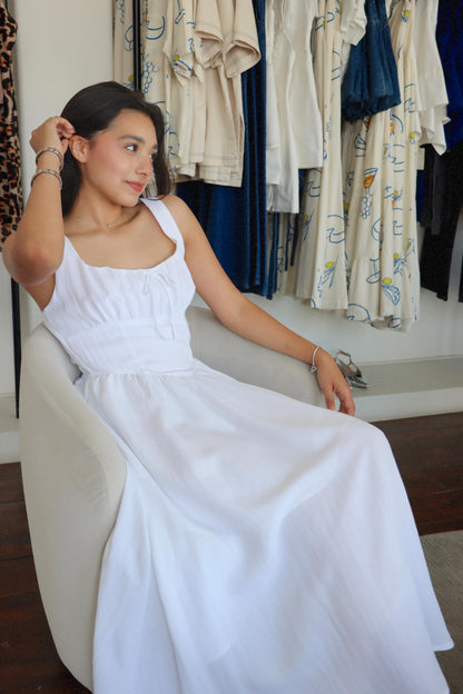 Sophia Linen Dress
