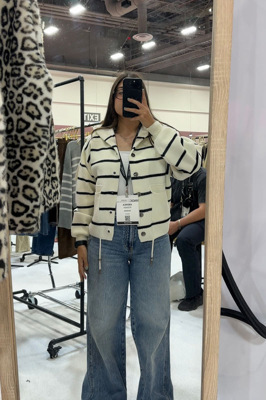 Hooded Sweater Cardigan