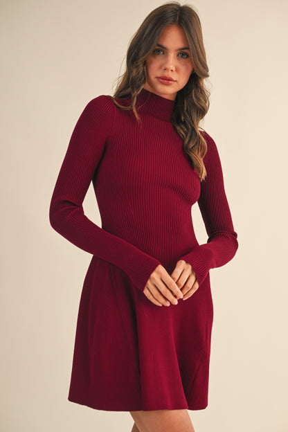Burgundy Dress