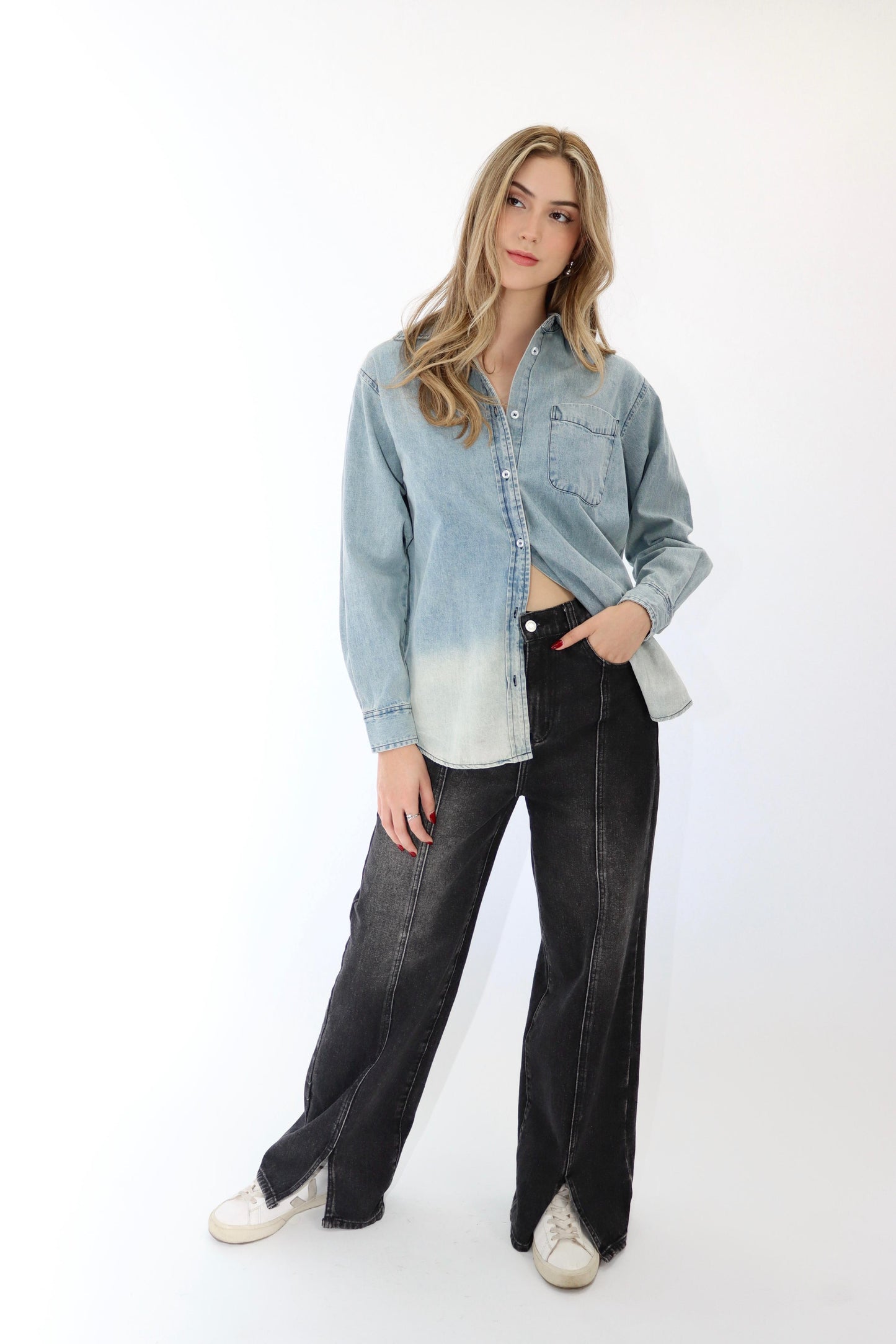 Nicole Denim Shirt