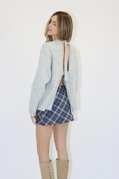 Vivian Plaid Mini Skirt